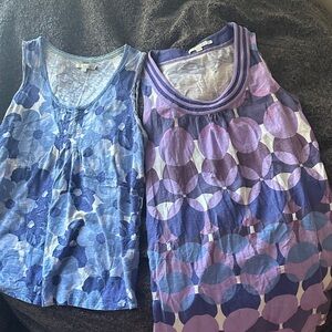 Boden Purple and Blue Top
